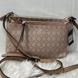 Nanette Lepore Mirabel 2 Section Plus Removable Pouch Crossbody Bag